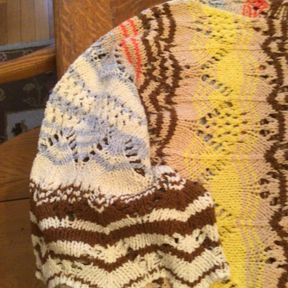 HPπFree People Coral Reef Sweater sz sm. - Picture 11 of 11